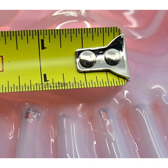 Vintage Fenton Cranberry Opalescent Glass Bowl With Ruffled Edge & Swirl Pattern - Picture 6 of 9